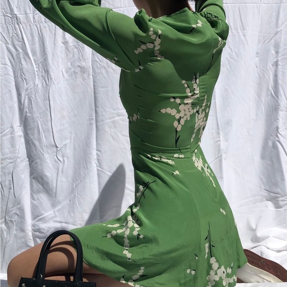 Realisation Par the Kate Dress Summer Loving Green size M - Picture 6 of 15